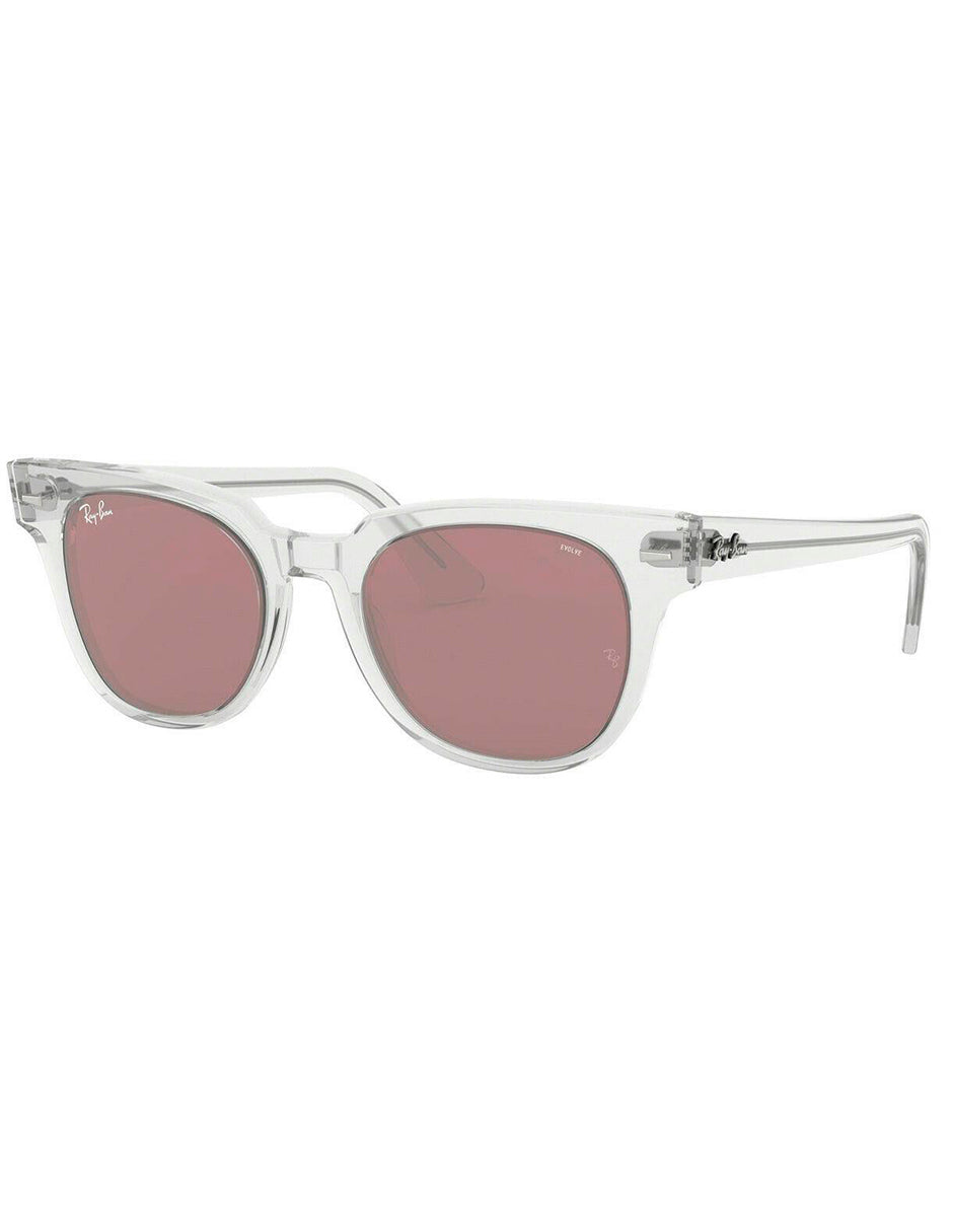 LENTES DE SOL RAY BAN METEOR WASHED EVOLVE RB2168 912/Z0 50MM TRANSPARENTE