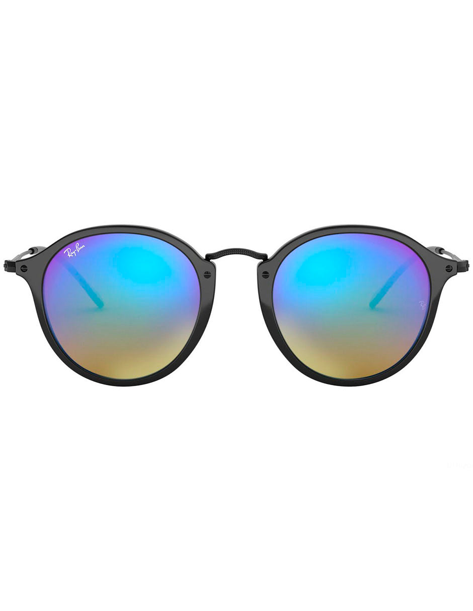 LENTE DE SOL RAY BAN RB2447 901 4O AZUL DEGRADADO ESPEJO