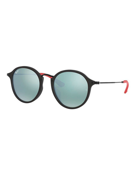 LENTE DE SOL RAY BAN RB2447MF F614/30 52MM NEGRO/ROJO