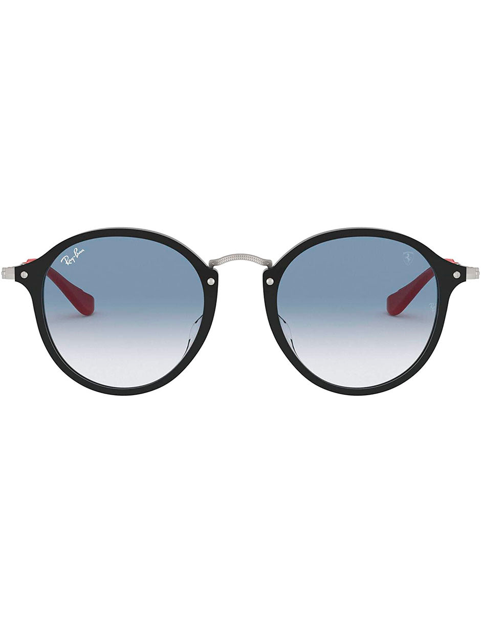 LENTE DE SOL RAY BAN RB2447MF F614/30 52MM NEGRO/ROJO