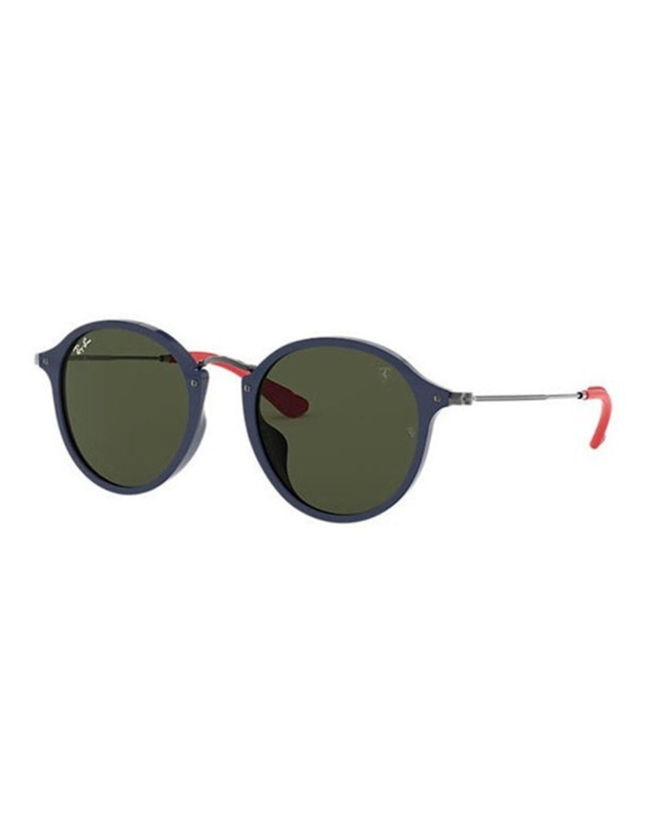 LENTE DE SOL RAY BAN RB2447MF F615/31 52MM AZUL MARINO/ROJO