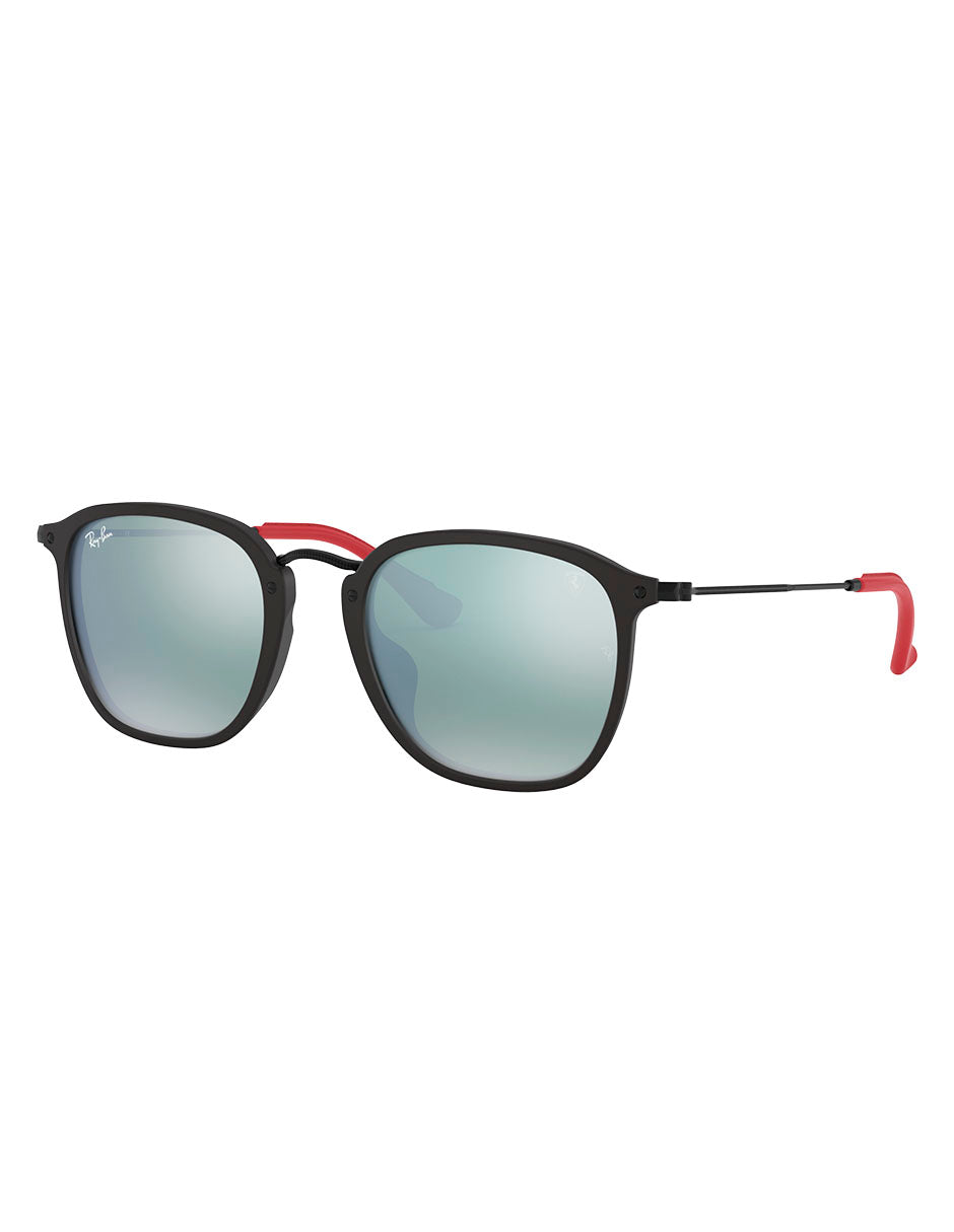 LENTE DE SOL RAY BAN RB2448MF F614/30 53MM NEGRO MATTE/ESPEJO