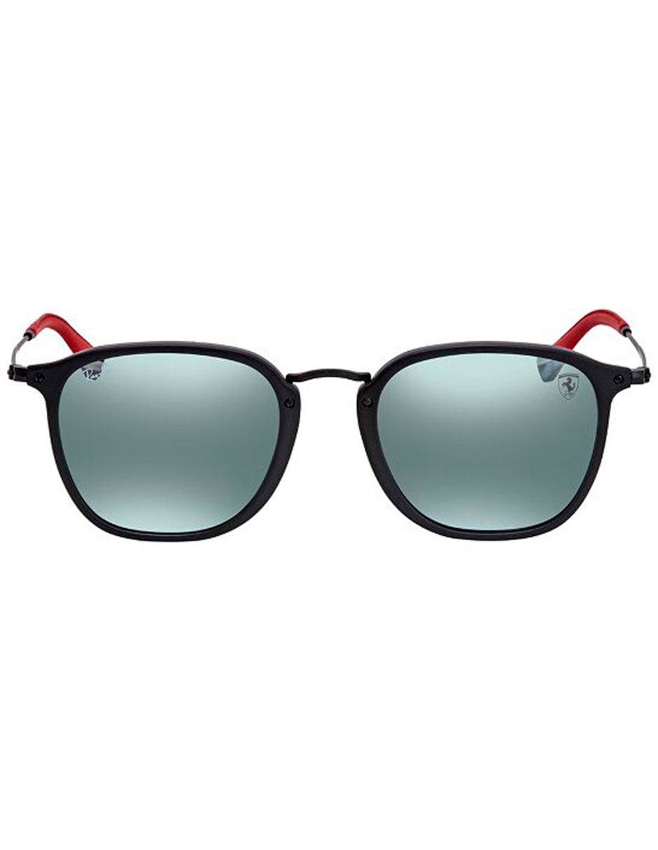 LENTE DE SOL RAY BAN RB2448MF F614/30 53MM NEGRO MATTE/ESPEJO