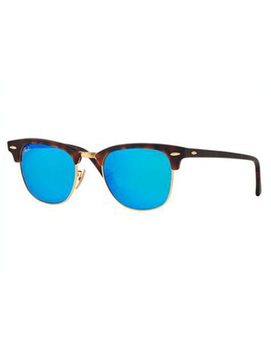 LENTE DE SOL RAY BAN RB3016 1145/17 51MM NEGRO/ LENTE AZUL ESPEJO