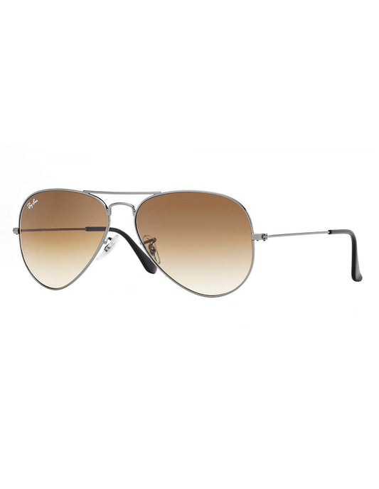 LENTE DE SOL RAY BAN AVIATOR GRADIENT RB3025 004/51 58MM CAFE Mayoreo