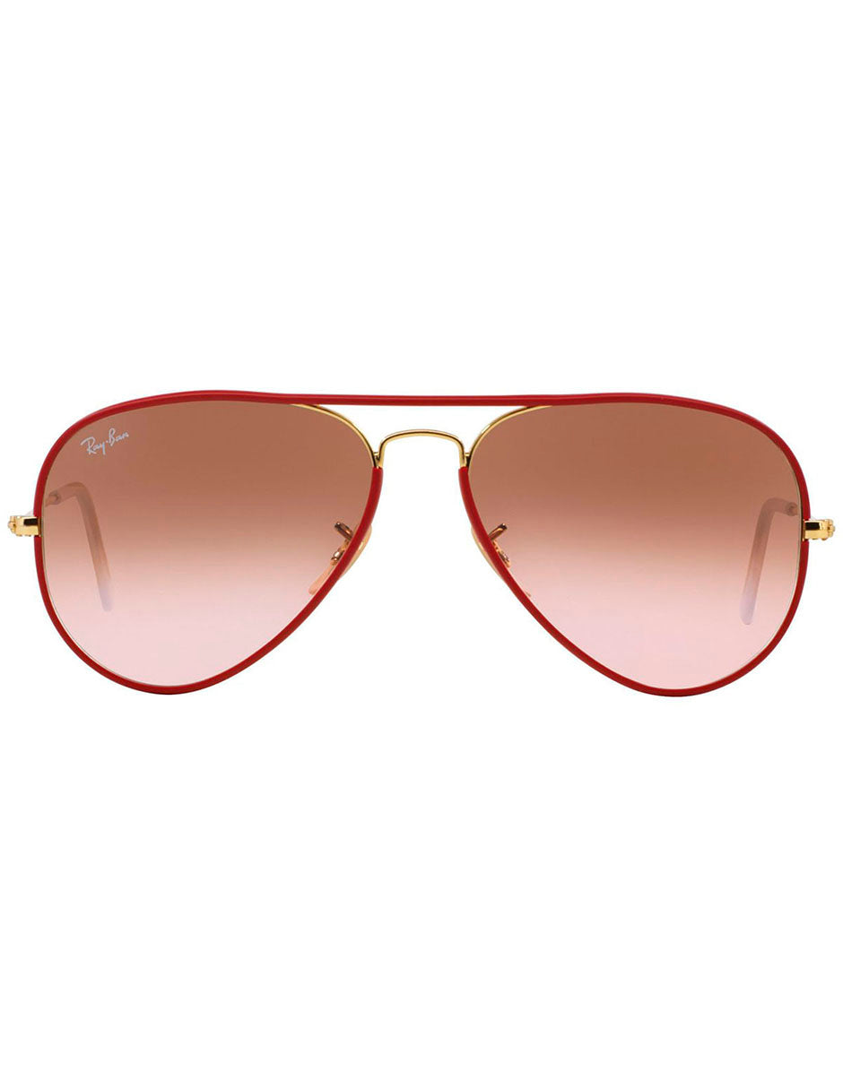 LENTE DE SOL RAY BAN RB3025JM 001/X3 58MM ROJO