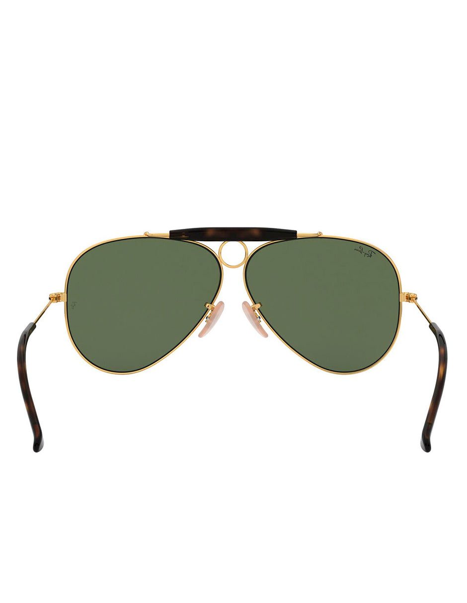 LENTE DE SOL RAY BAN SHOOTER RB3138 001 62MM G15