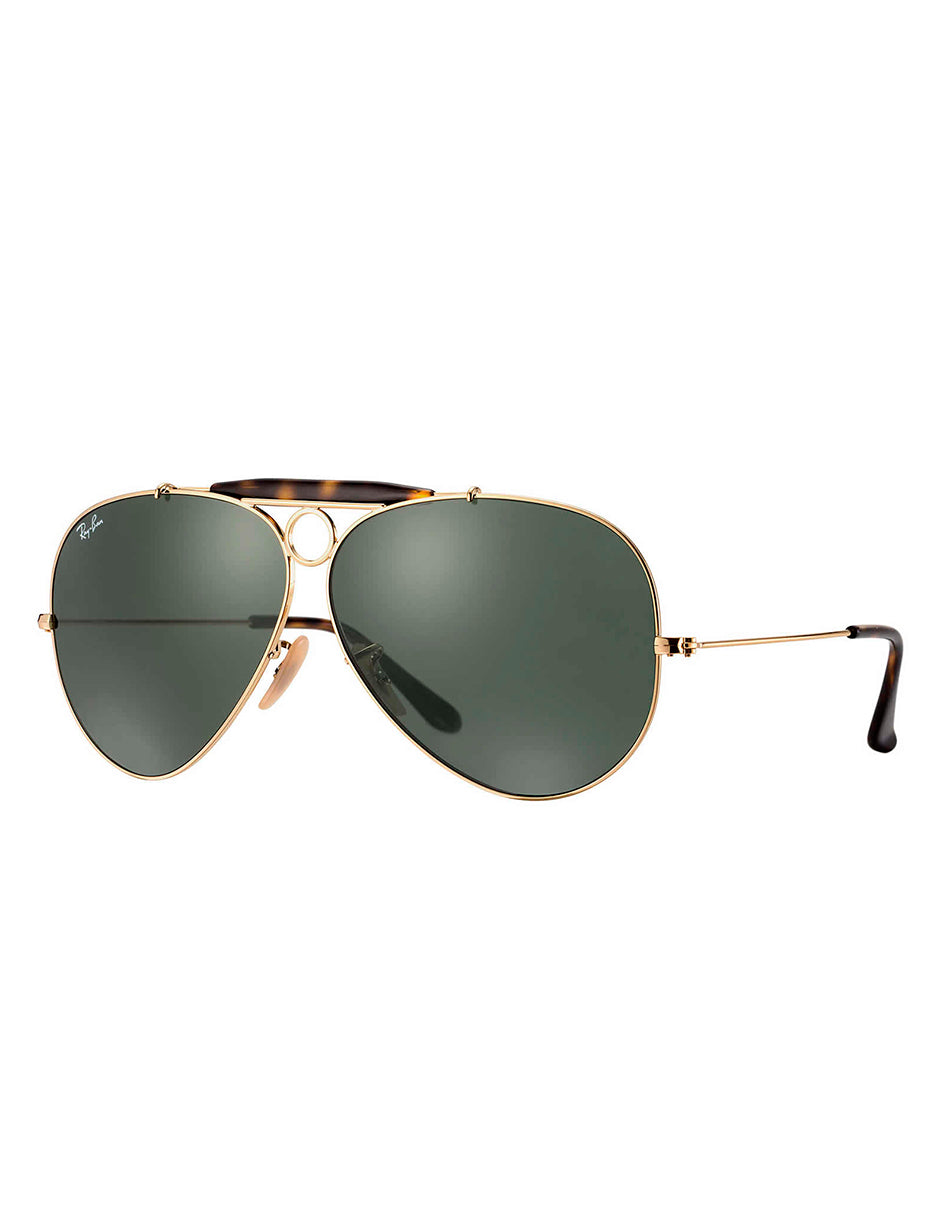 LENTE DE SOL RAY BAN SHOOTER RB3138 181 62MM HAVANA