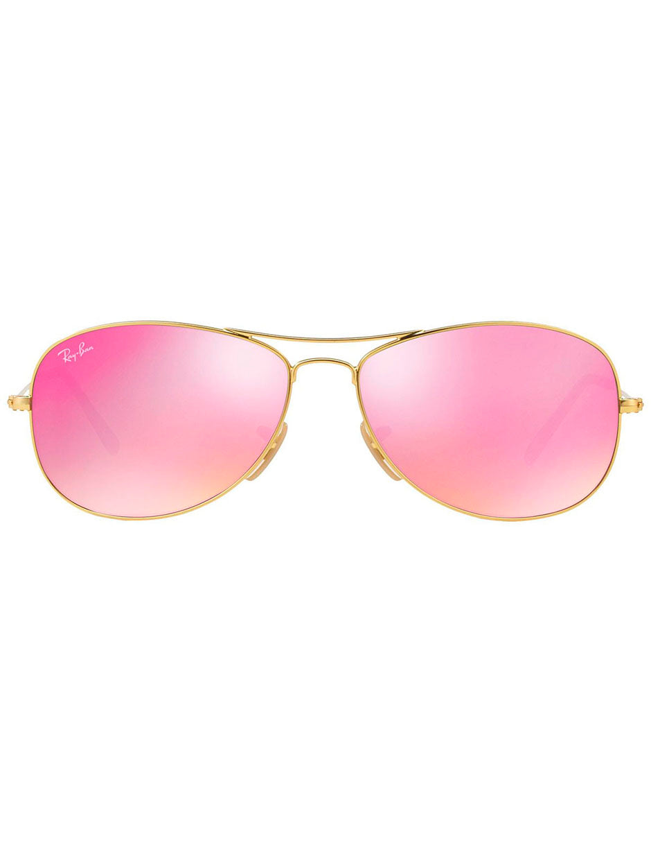 LENTE DE SOL RAY BAN RB3362 112 4T 59MM DORADO FUCSIA ESPEJO