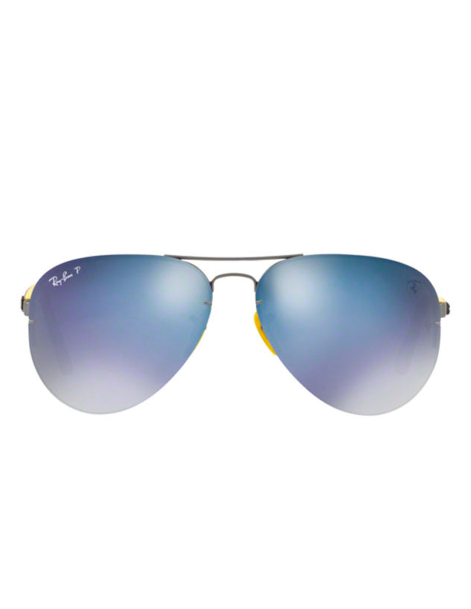 LENTES DE SOL POLARIZADO RAY BAN FERRARI RB3460M F003H0 59MM AZUL