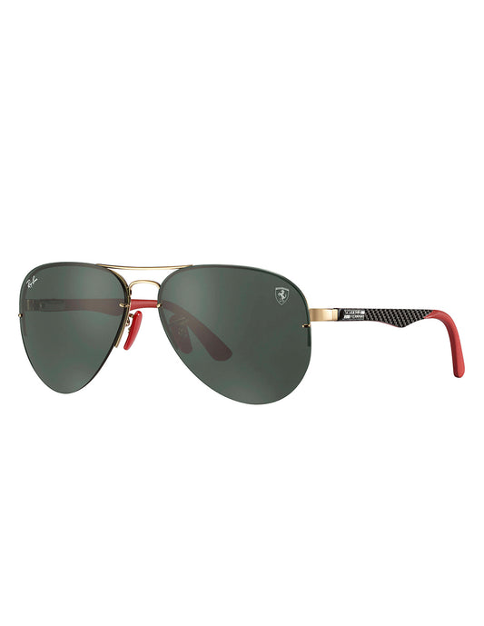 LENTES DE SOL RAY BAN FERRARI RB3460M F00871 59MM G15 ROJO/DORADO