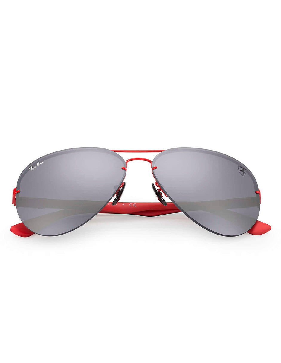 LENTES DE SOL RAY BAN FERRARI RB3460M F0126G 59MM GRIS