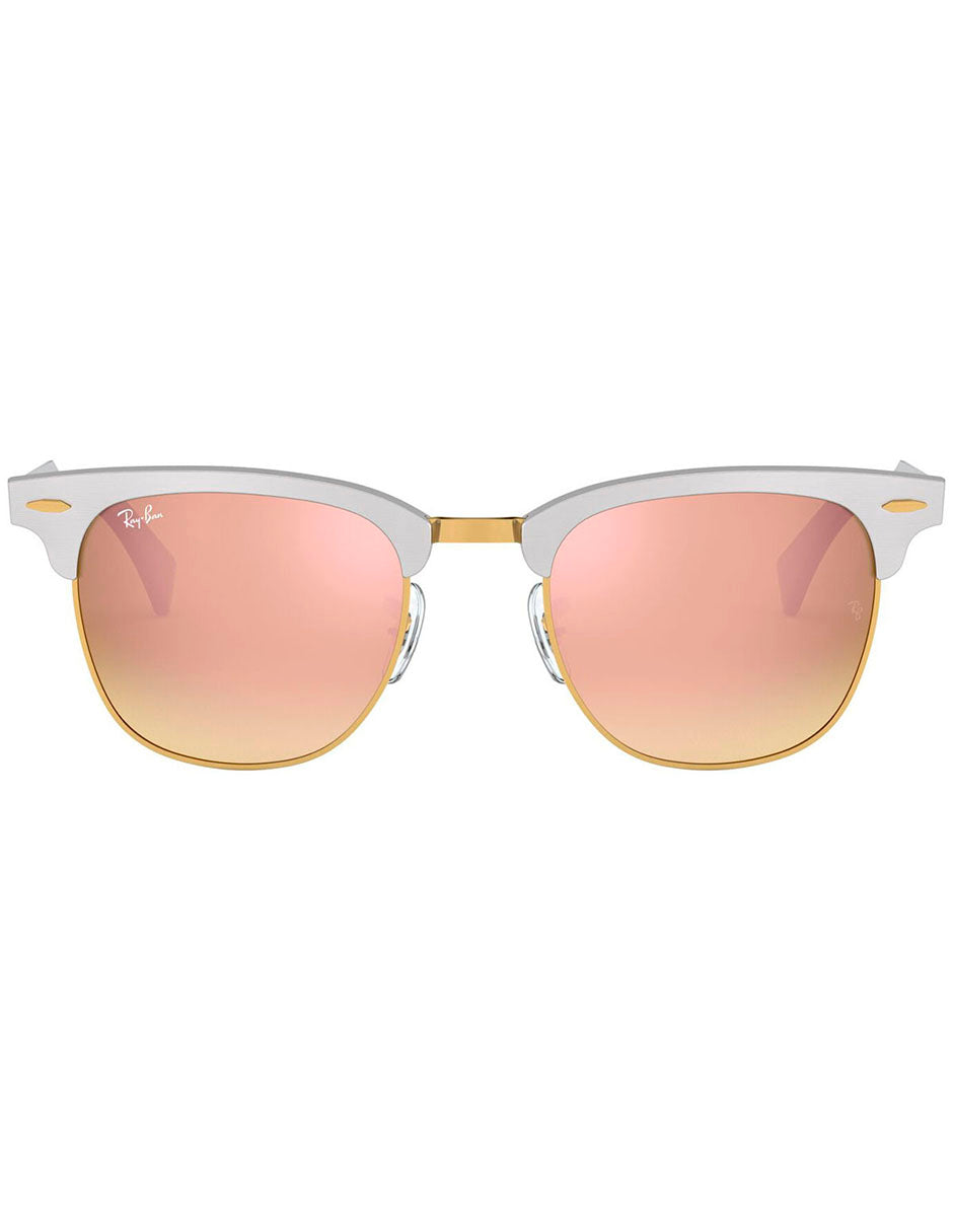 LENTE DE SOL RAY BAN RB3507 137/7O 51MM PLATA / ROSA