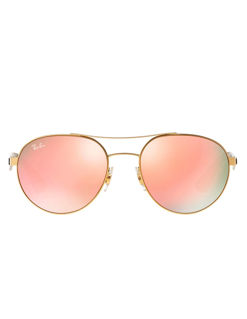 LENTES DE SOL RAY BAN RB3536 112/2Y 55MM COBRE/LENTE SALMON ESPEJO