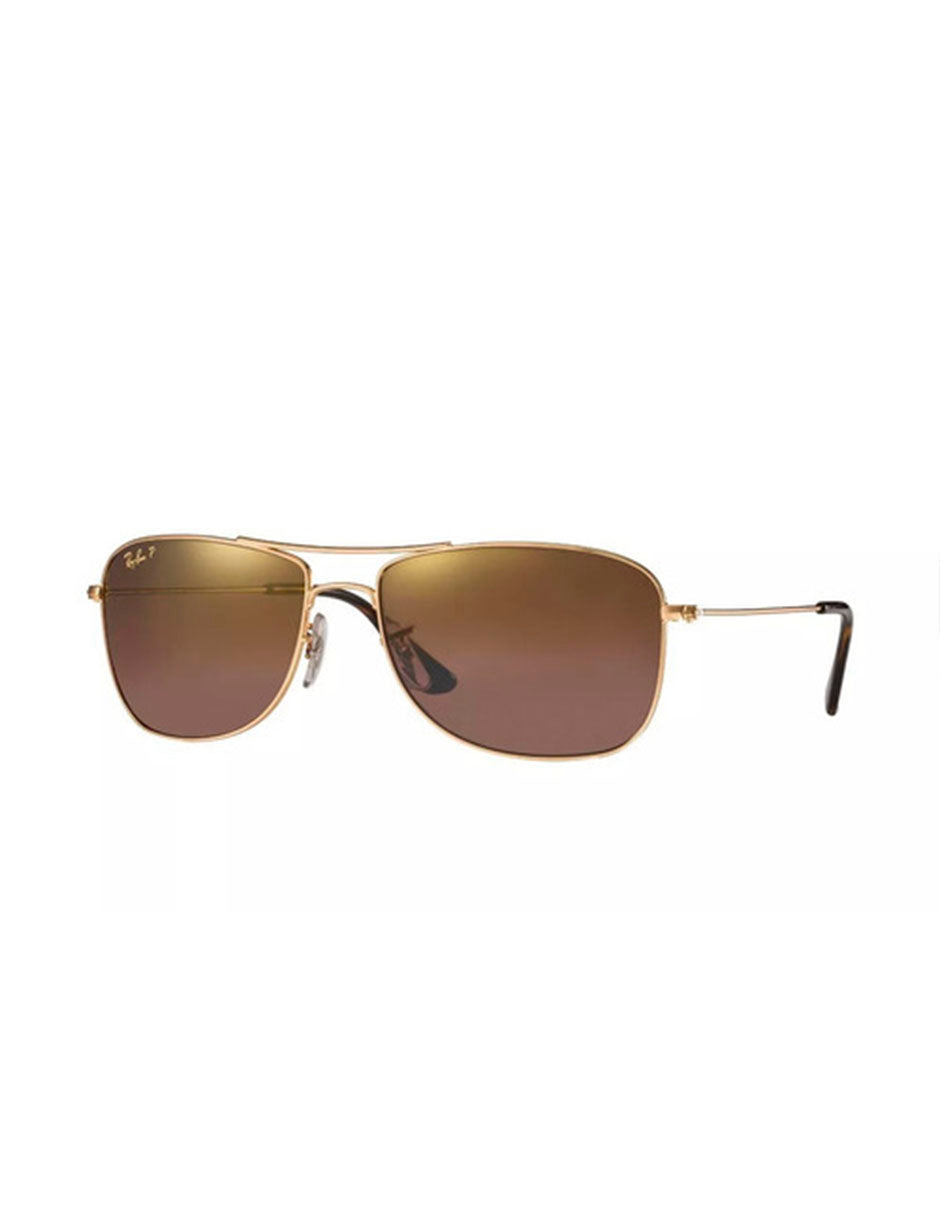 LENTE DE SOL RAY BAN CHROMANCE RB3543 001/6B 59MM CAFE