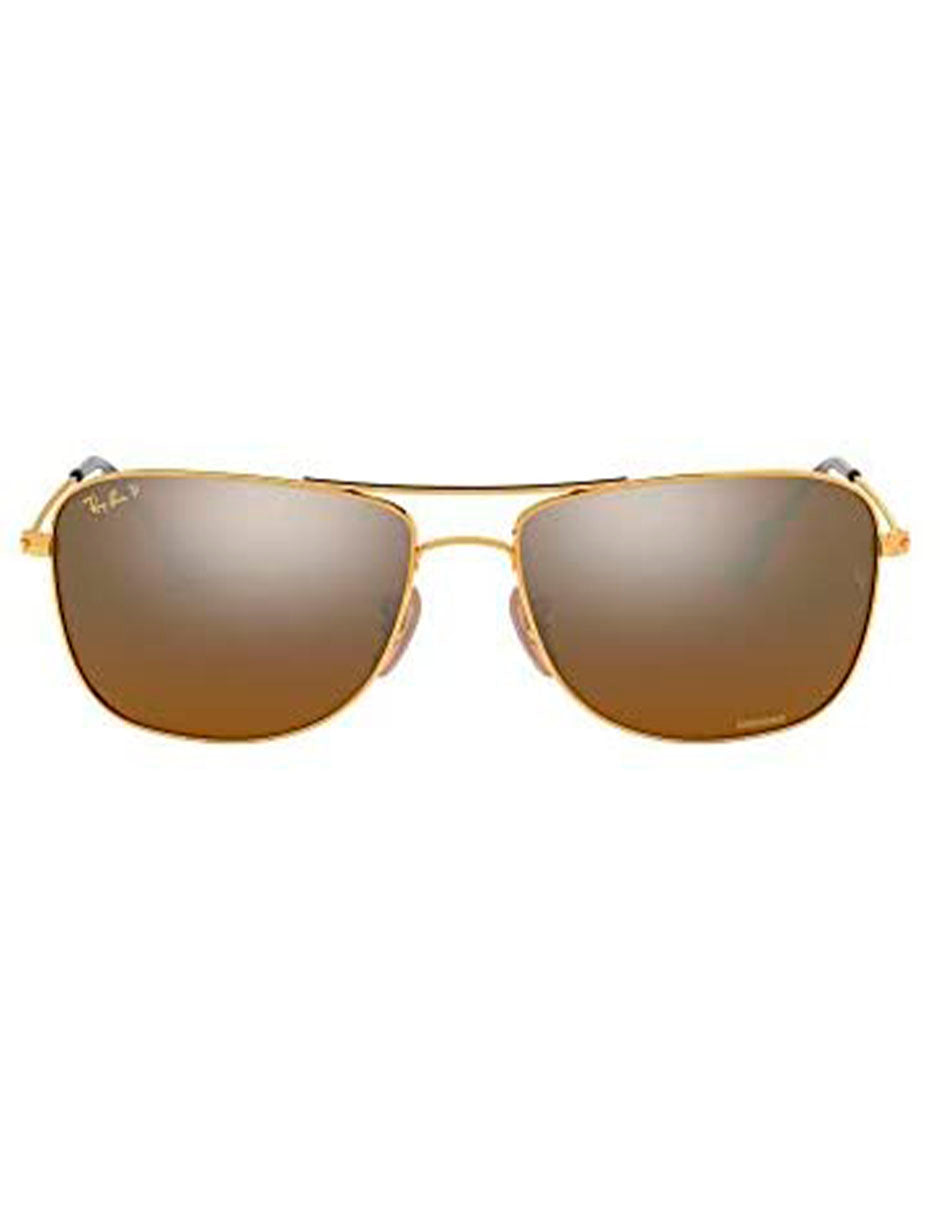 LENTE DE SOL RAY BAN CHROMANCE RB3543 001/6B 59MM CAFE