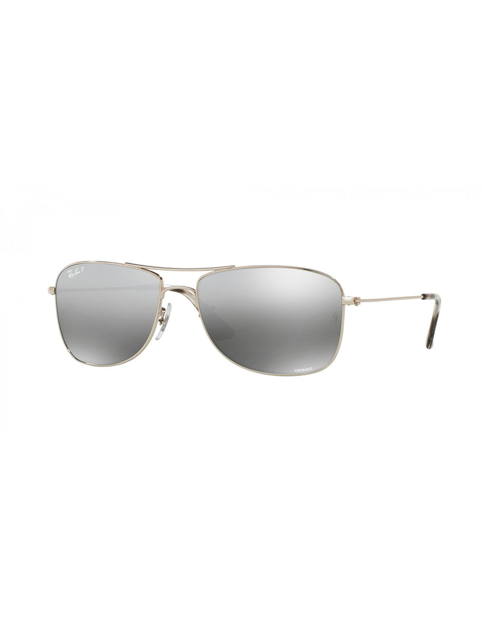 LENTE DE SOL RAY BAN CHROMANCE RB3543 003 5J 59MM PLATA