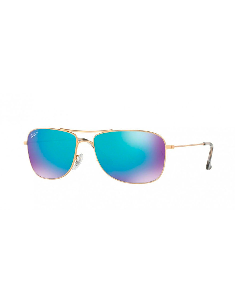 LENTE DE SOL RAY BAN CHROMANCE RB3543 112 A1 59MM AZUL