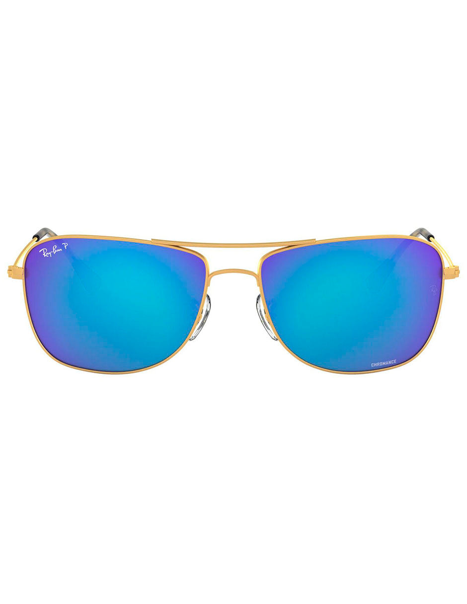 LENTE DE SOL RAY BAN CHROMANCE RB3543 112 A1 59MM AZUL