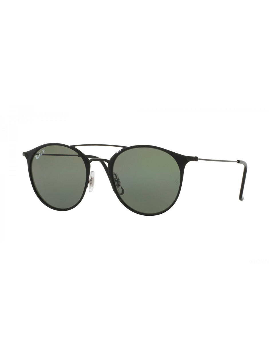 LENTE DE SOL RAY BAN POLARIZADOS RB3546 186 9A 52MM NEGRO  LENTE POLARIZADO