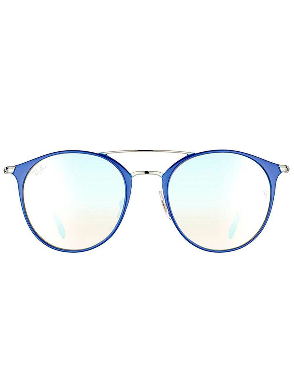 LENTE DE SOL RAY BAN RB3546 90109U 52MM AZUL/PLATEADO