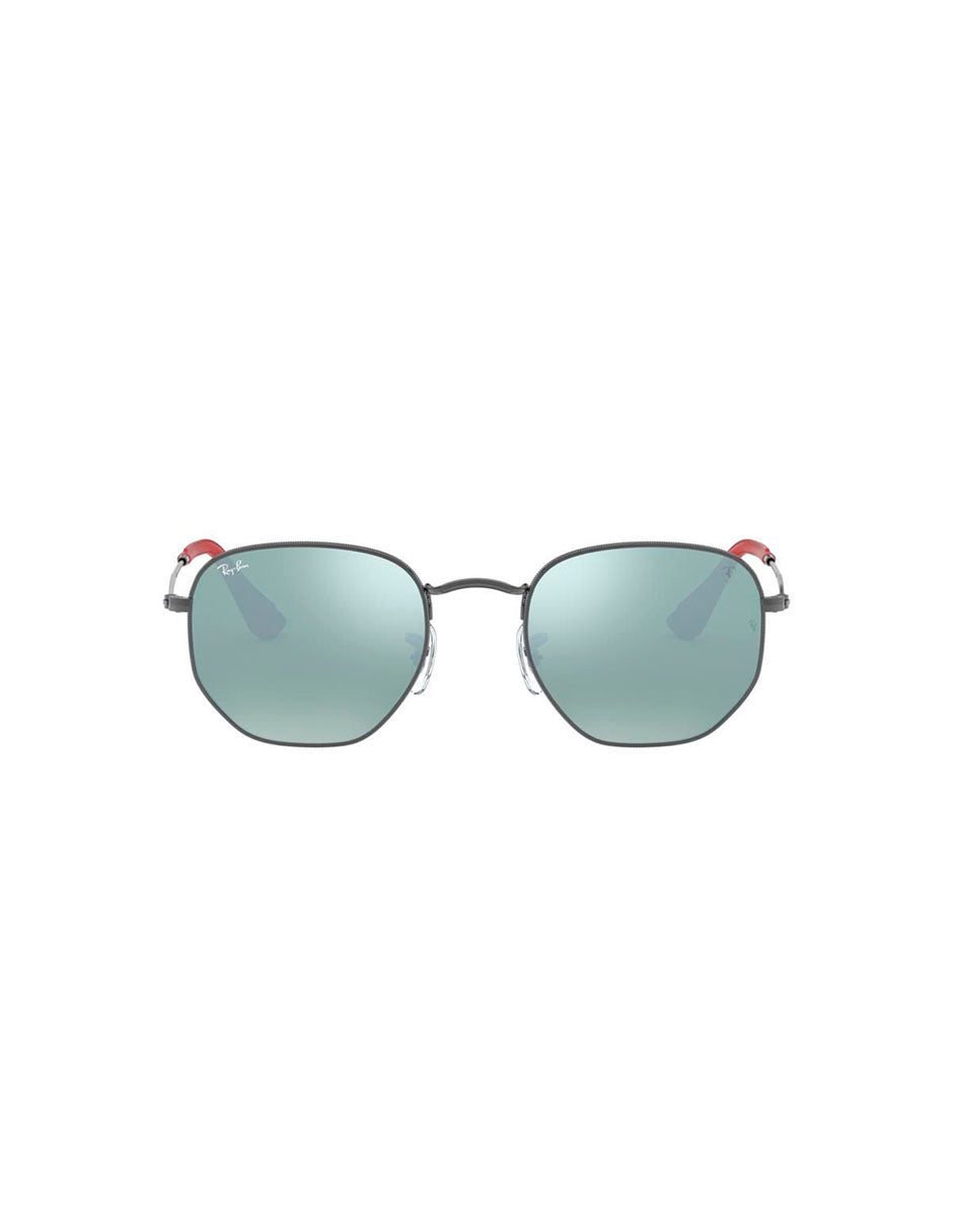 LENTE DE SOL RAY BAN RB3548NM F00130 SCUDERIA FERRARI 54MM PLATA