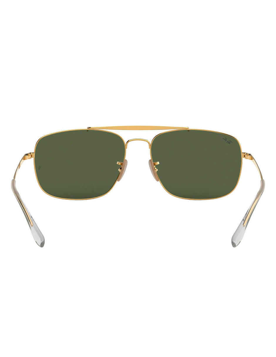 LENTES DE SOL RAY BAN COLONEL RB3560 001 61MM G15 DORADO/LENTE VERDE