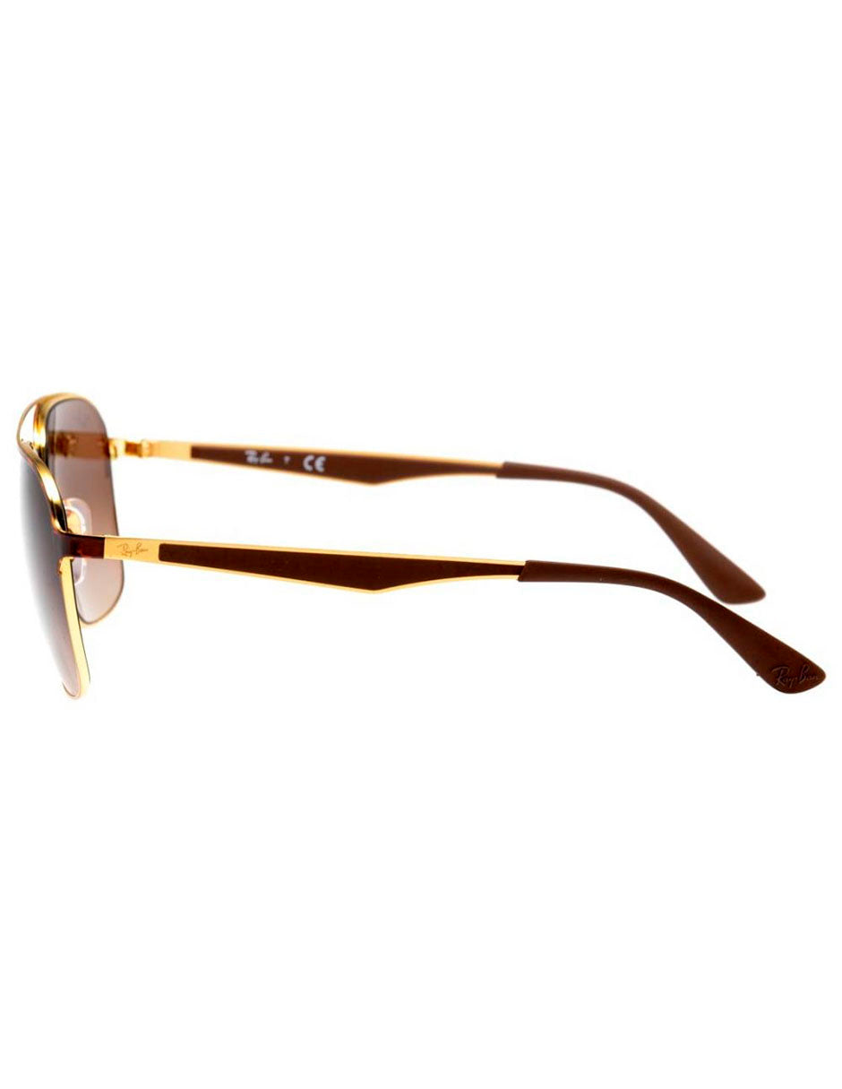 LENTE DE SOL RAY BAN RB3570 9008/13 58MM CAFÉ