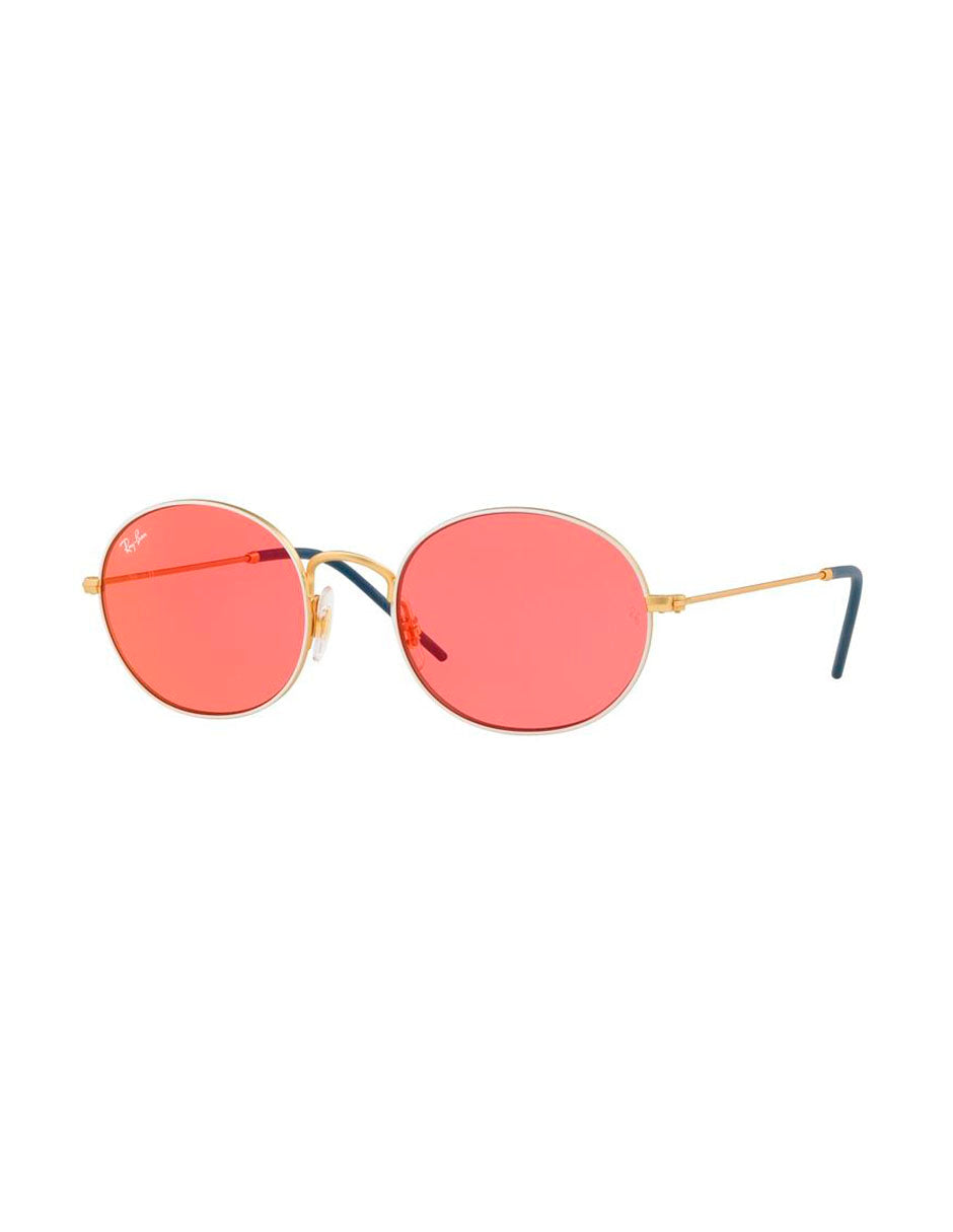 LENTE DE SOL RAY BAN BEAT RB3594 9093C8 53MM ROJO