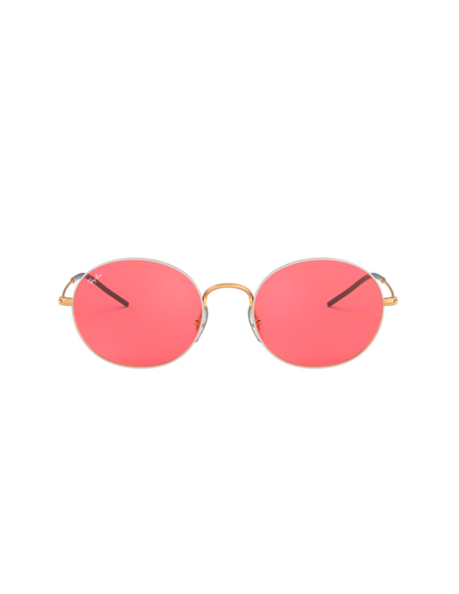 LENTE DE SOL RAY BAN BEAT RB3594 9093C8 53MM ROJO