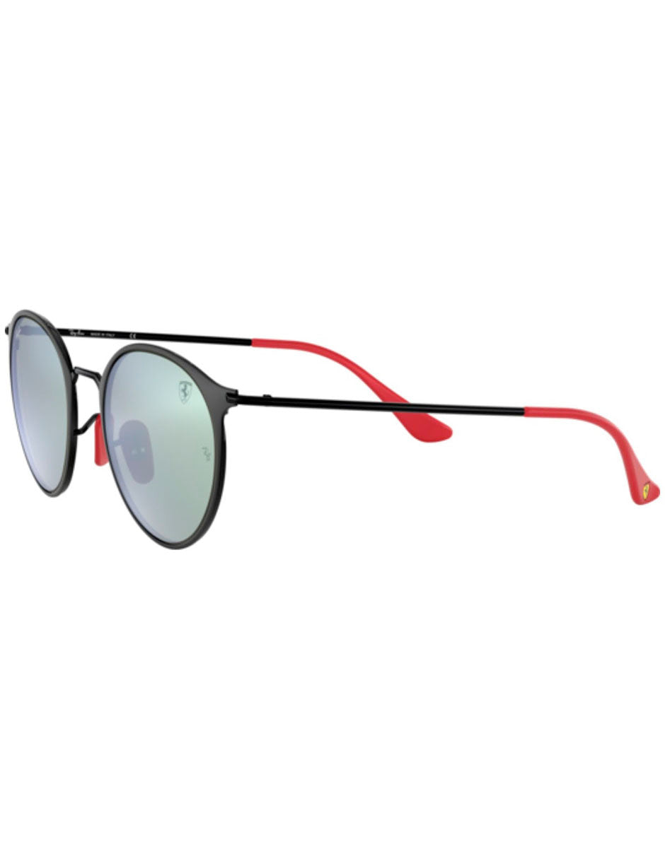 LENTE DE SOL RAY BAN RB3602M F02230 SCUDERIA FERRARI 52MM NEGRO PLATA