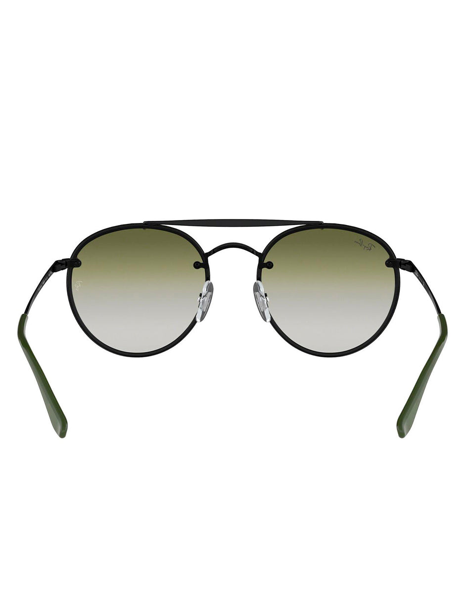 LENTES DE SOL RAY BAN BLAZE ROUND DOUBLE BRIDGE RB3614N 148/0R VERDE