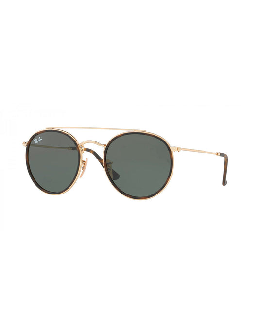 LENTE DE SOL RAY BAN RB3647N 001 51MM DORADO/ NEGRO Mayoreo