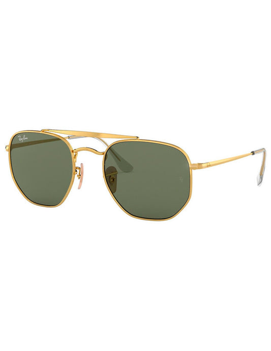 LENTE DE SOL RAY BAN MARSHAL RB3648 001 54MM G15 ORO Mayoreo