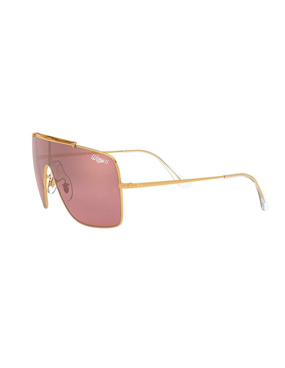 LENTES DE SOL RAY BAN WINGS II RB3697 9050Y2 35MM ROSA