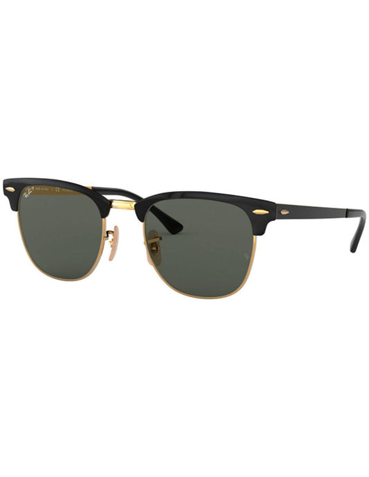 LENTE DE SOL RAY BAN CLUBMASTER METAL RB3716 187 51MM G15 NEGRO