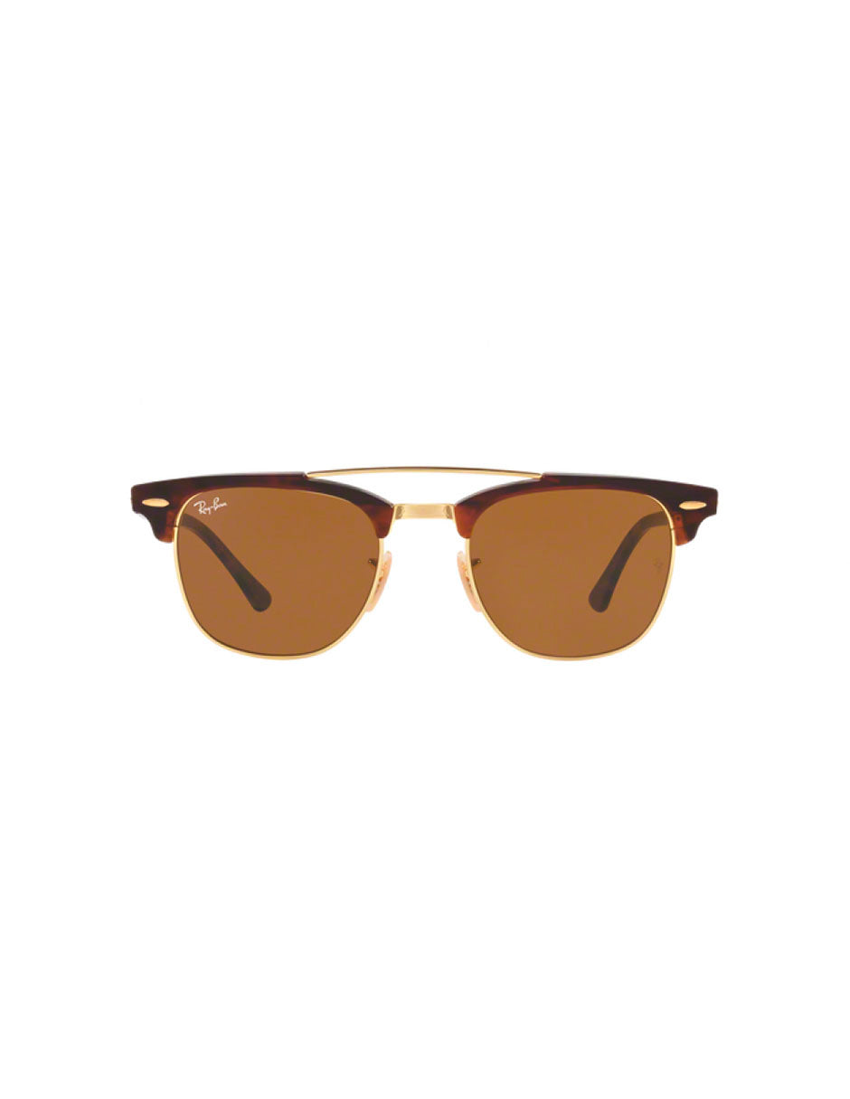 LENTE DE SOL RAY BAN CLUBMASTER DOUBLE BRIDGE RB3816 990 33 51MM CAREY B15