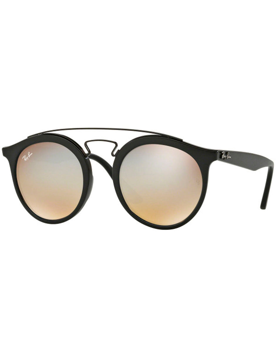 LENTE DE SOL RAY BAN GATSBY I RB4256 6253B8 49MM NEGRO/ LENTE PLATEADO