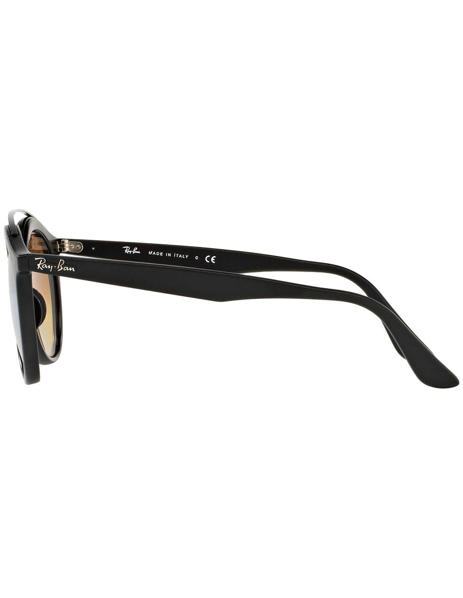 LENTE DE SOL RAY BAN GATSBY I RB4256 6253B8 49MM NEGRO/ LENTE PLATEADO