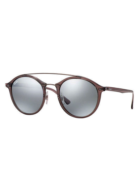 LENTE DE SOL RAY BAN RB4266 620088 49MM CAFE/LENTE GRIS Mayoreo