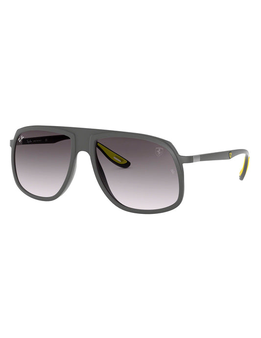 LENTE DE SOL RAY BAN RB4308M F608/8G 57MM GRIS/AMARILLO