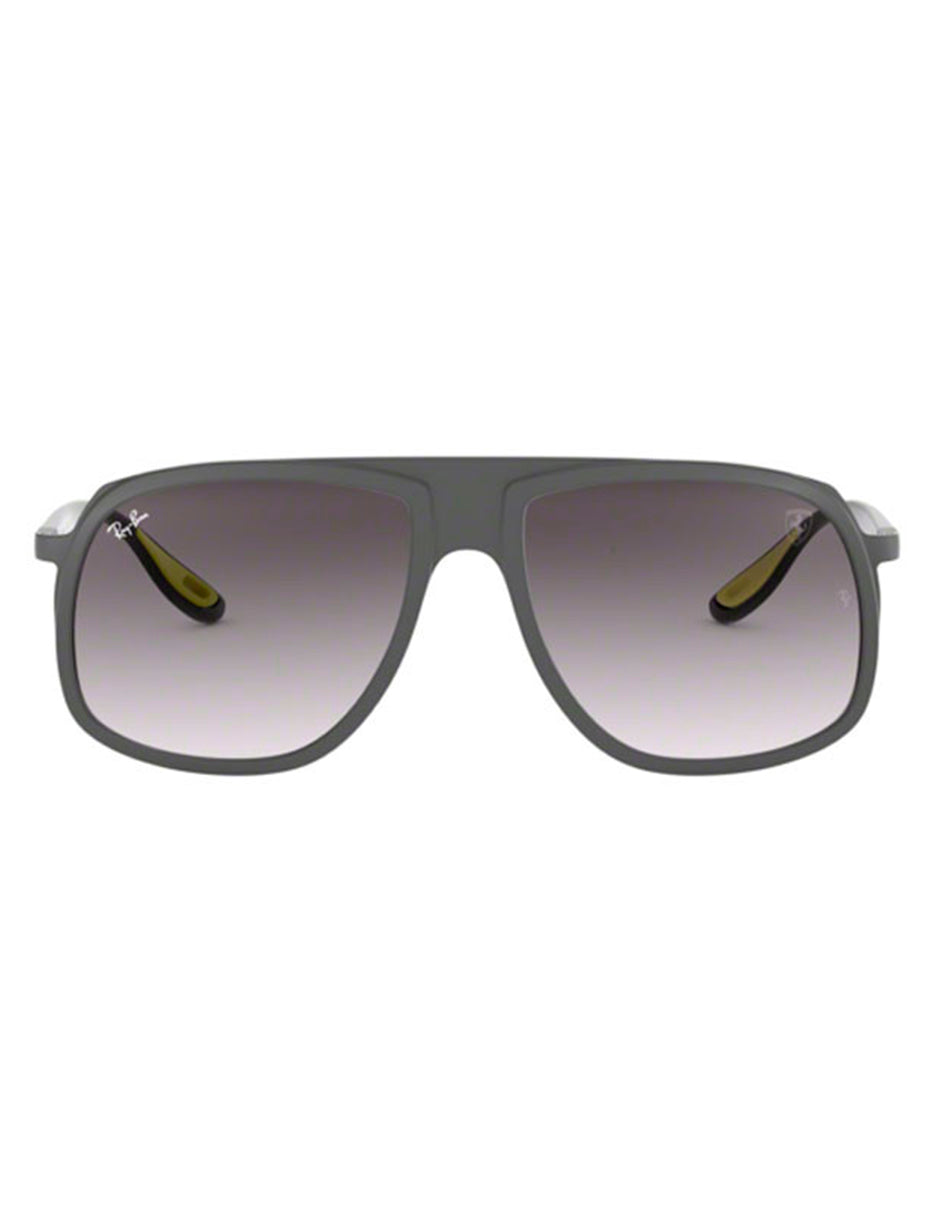 LENTE DE SOL RAY BAN RB4308M F608/8G 57MM GRIS/AMARILLO