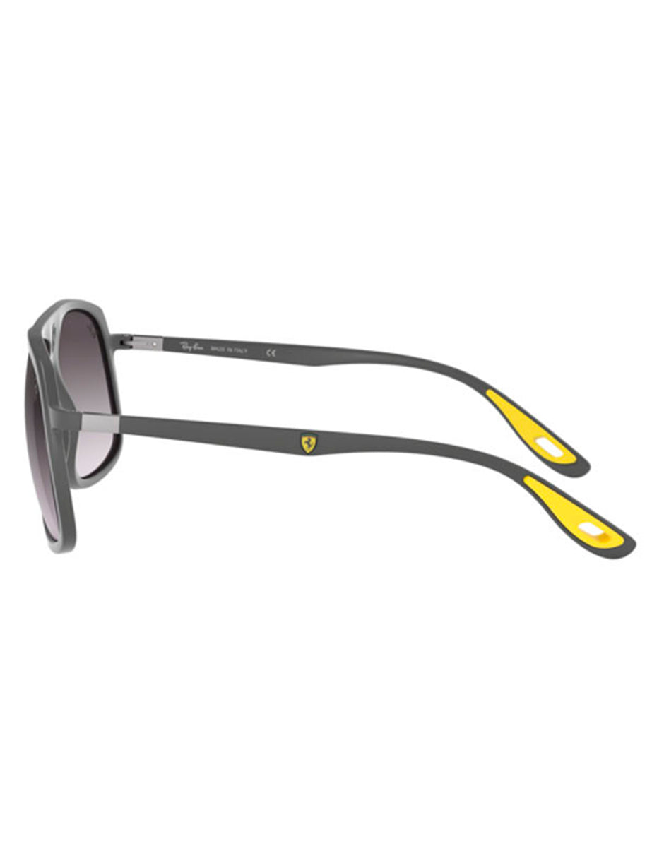 LENTE DE SOL RAY BAN RB4308M F608/8G 57MM GRIS/AMARILLO