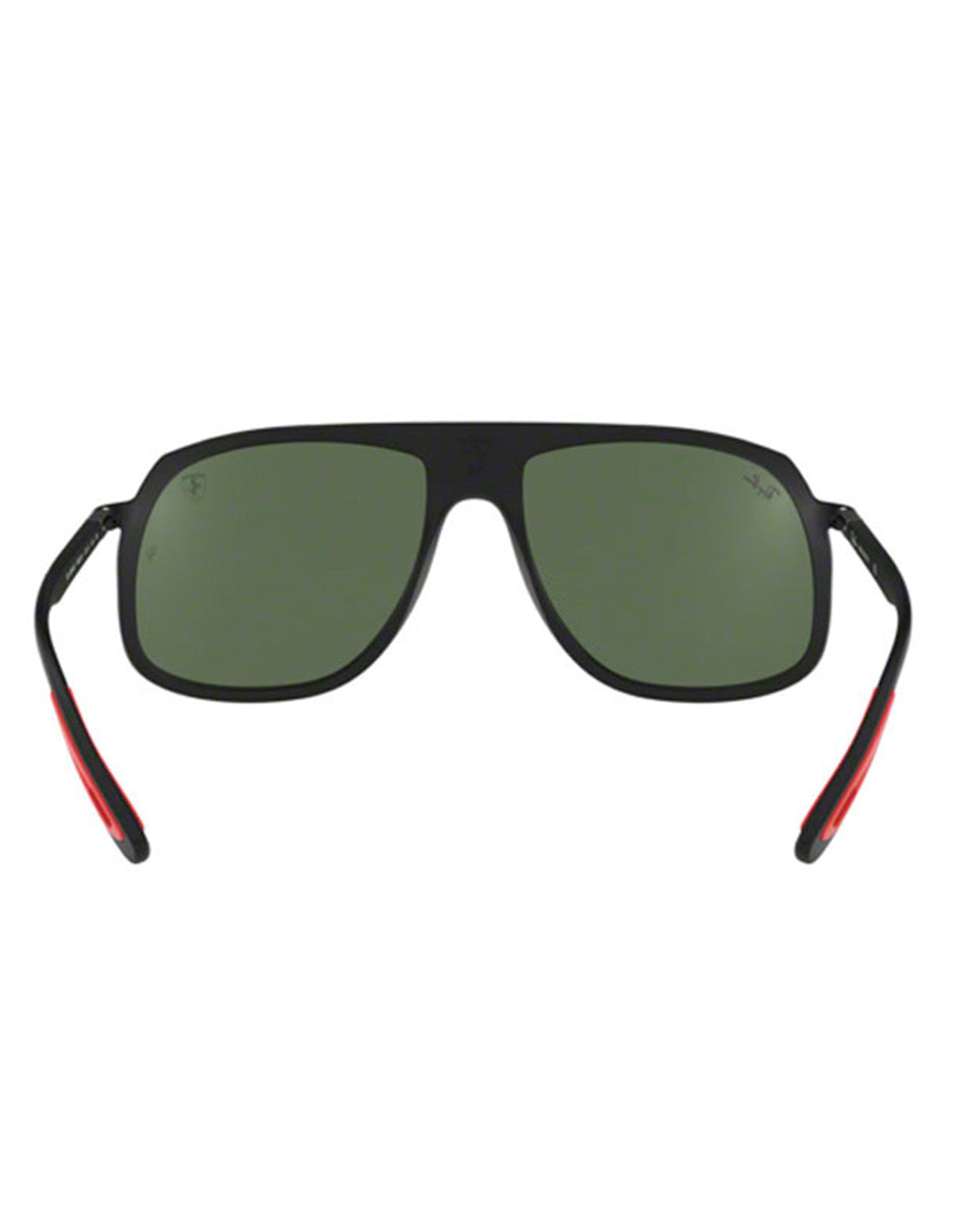 LENTE DE SOL RAY BAN RB4308MF F602/71 57MM NEGRO/ROJO