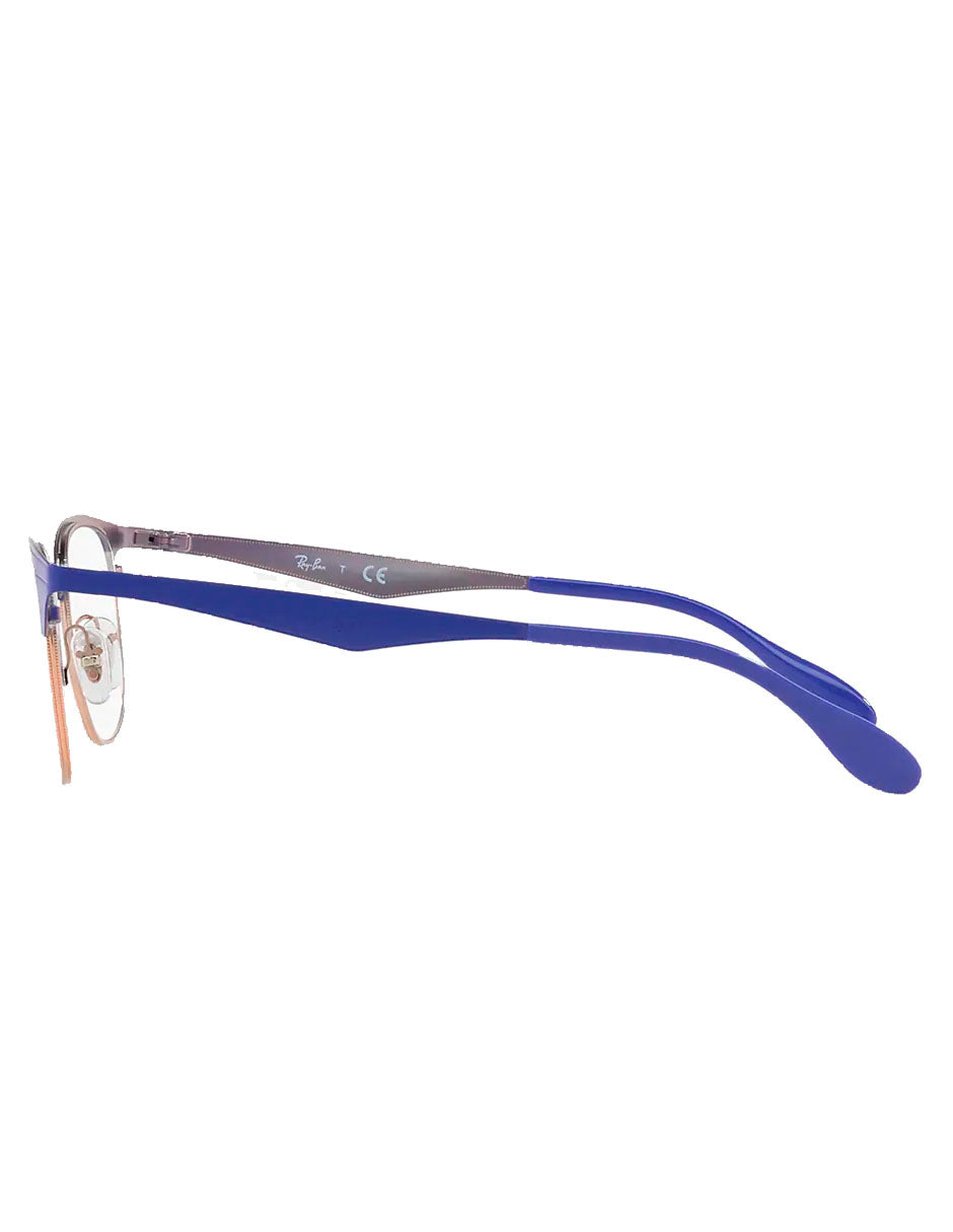 ARMAZÓN OFTÁLMICO RAY BAN RB6346 2972 52MM AZUL