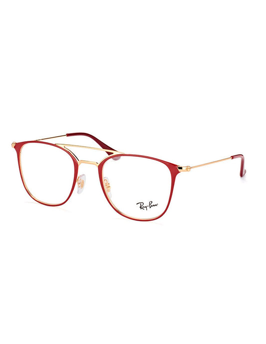 ARMAZÓN OFTÁLMICO RAY BAN RB6377F 2910 52MM ROJO