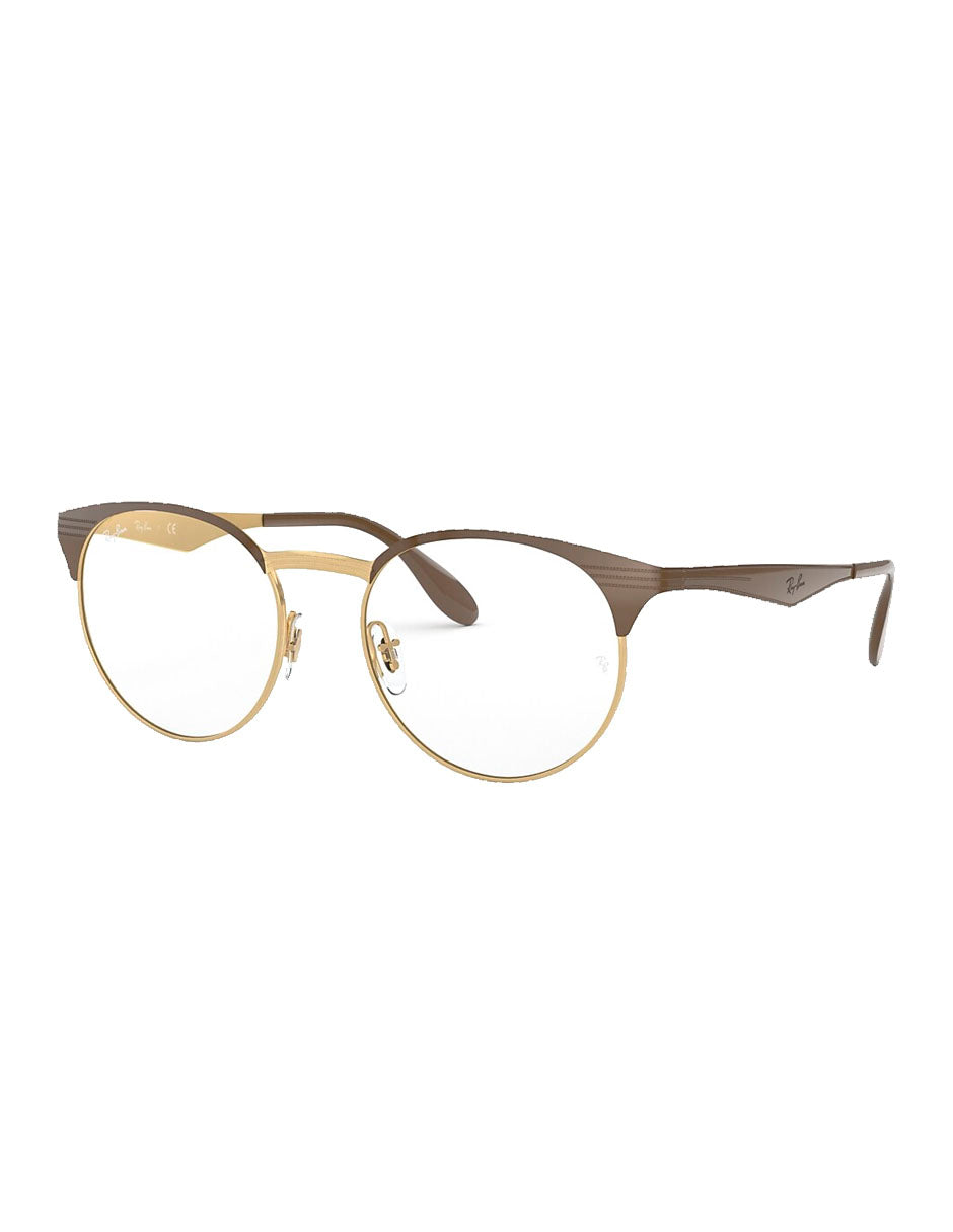 ARMAZÓN OFTÁLMICO RAY BAN RB6406 2905 51MM CAFE ORO