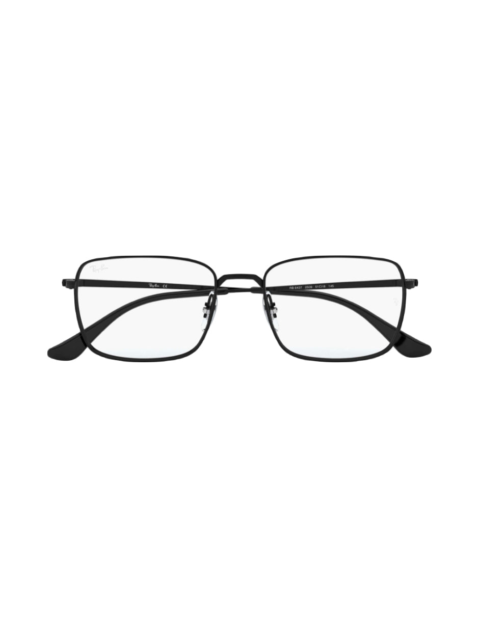 ARMAZÓN OFTÁLMICO RAY BAN RB6437 2509 53MM NEGRO