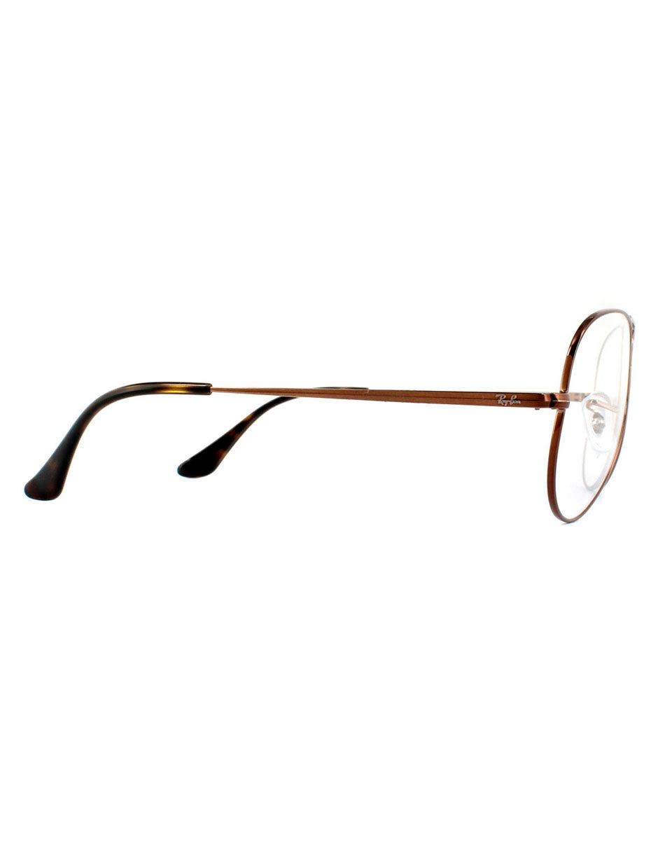 ARMAZÓN OFTÁLMICO RAY BAN RAY BAN RB6489 2531 58MM MARRON