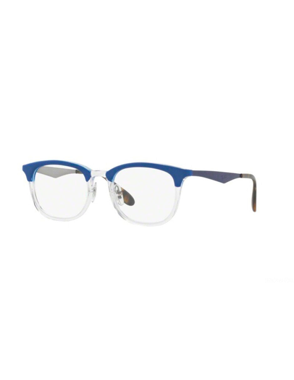 ARMAZÓN OFTÁLMICO RAY BAN RB7112 5684 51MM AZUL TRANSPARENTE